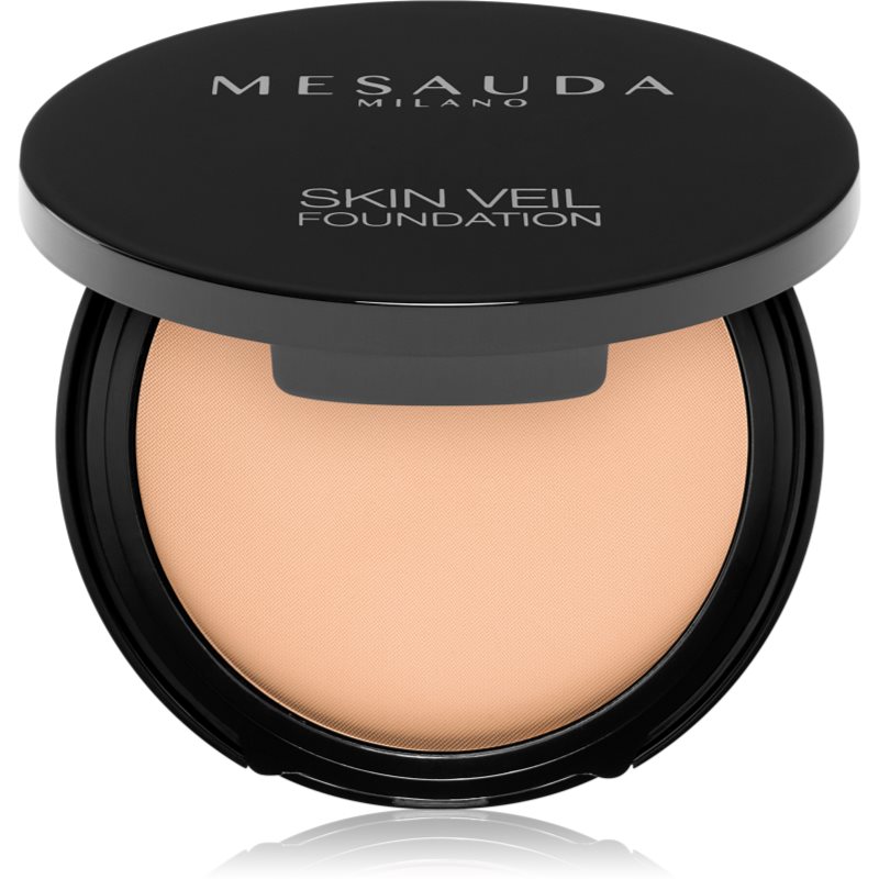 Mesauda Milano Skin Veil kompaktní make-up pro smíšenou až mastnou pokožku odstín 206 Honey 9 g