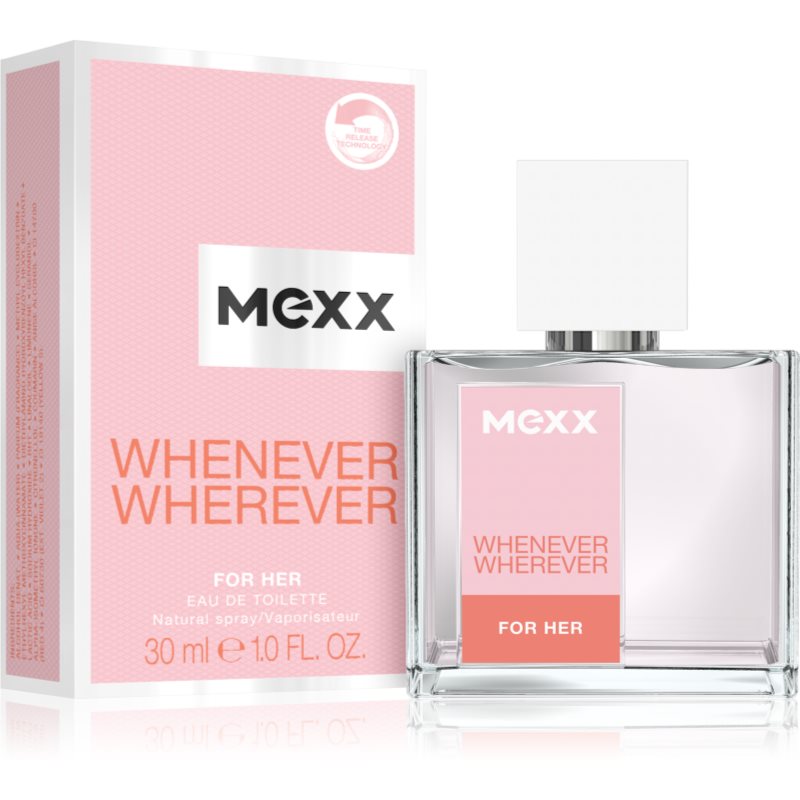 Mexx Whenever Wherever For Her Eau De Toilette For Women 30 Ml