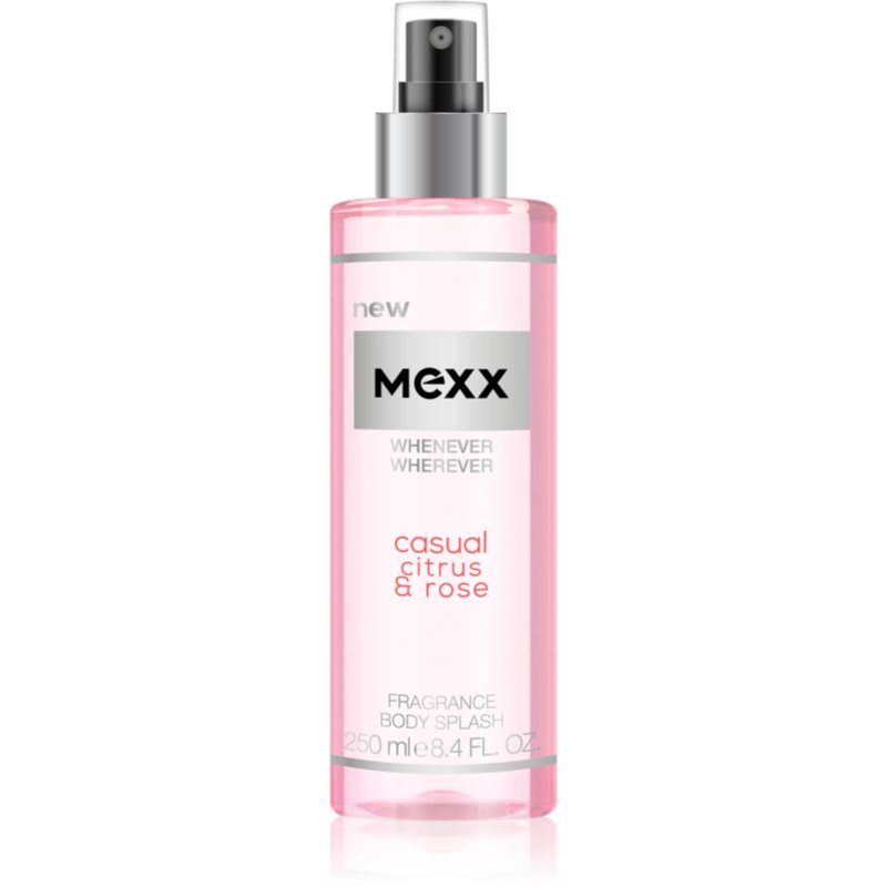 Mexx Whenever Wherever Casual Citrus & Rose osvěžující tělový sprej 250 ml