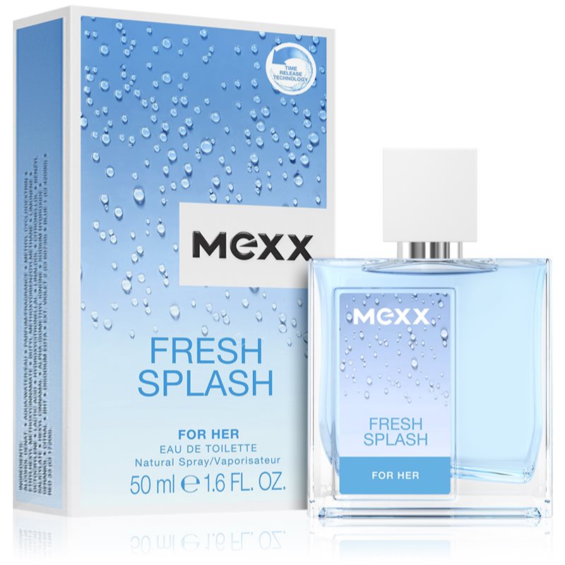 Mexx Fresh Splash For Her Eau De Toilette For Women 50 Ml