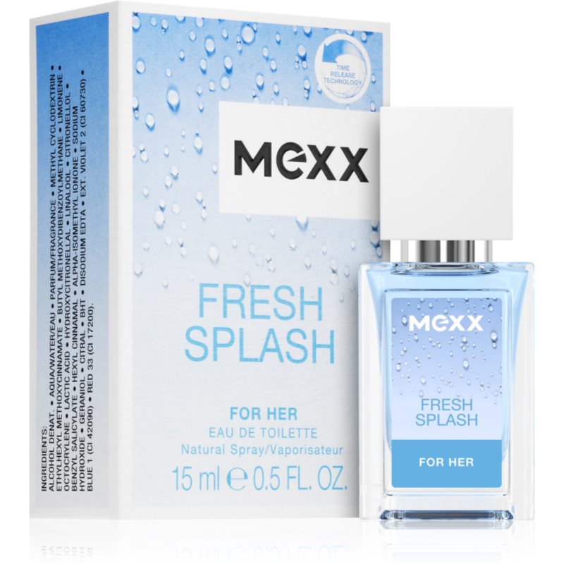 Mexx Fresh Splash For Her туалетна вода для жінок 15 мл