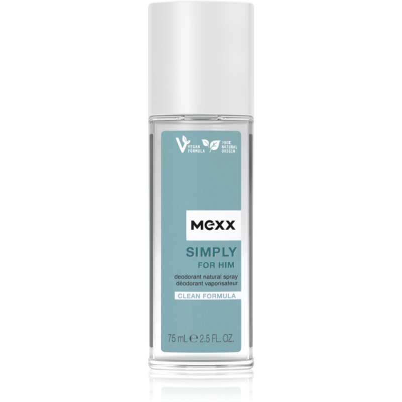 E-shop Mexx Simply For Him deodorant s rozprašovačem pro muže 75 ml