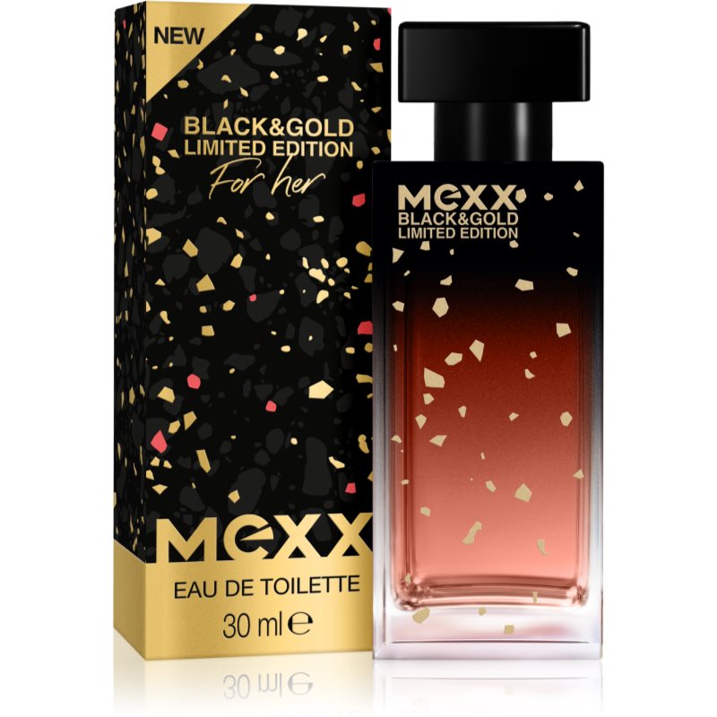 Mexx Black & Gold Limited Edition туалетна вода для жінок 30 мл