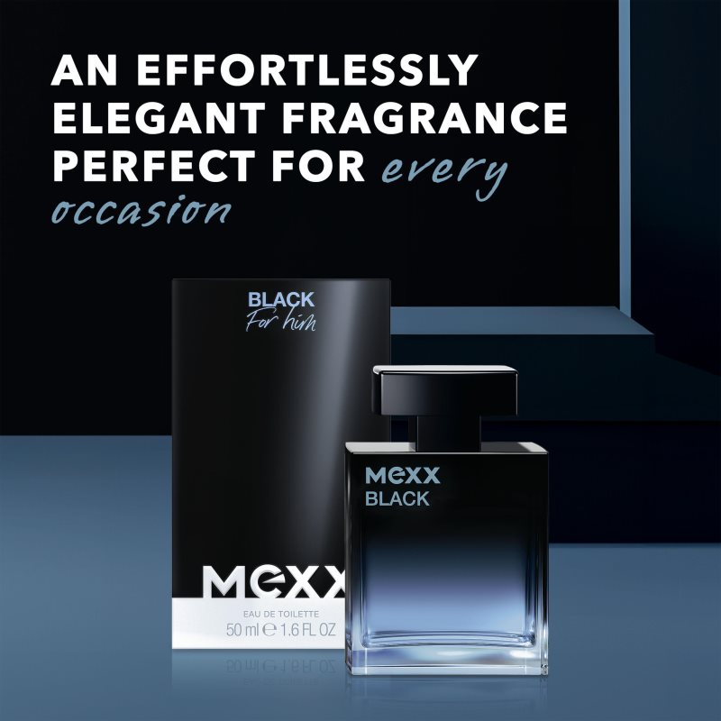 Mexx Black New toaletní voda pro muže 50 ml (obrázek 8)