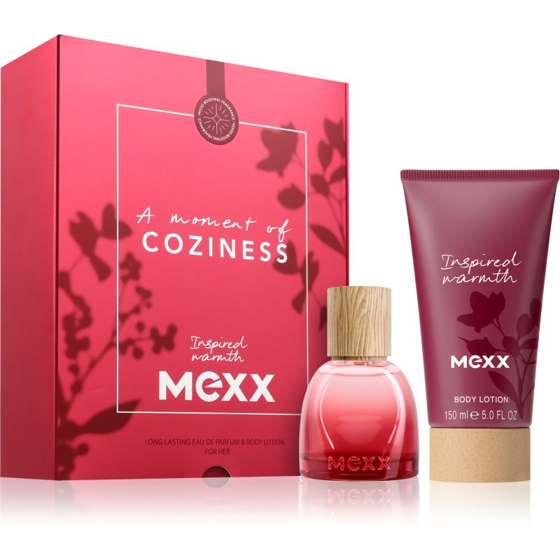 Mexx Inspired Warmth gift set for women 2 pc