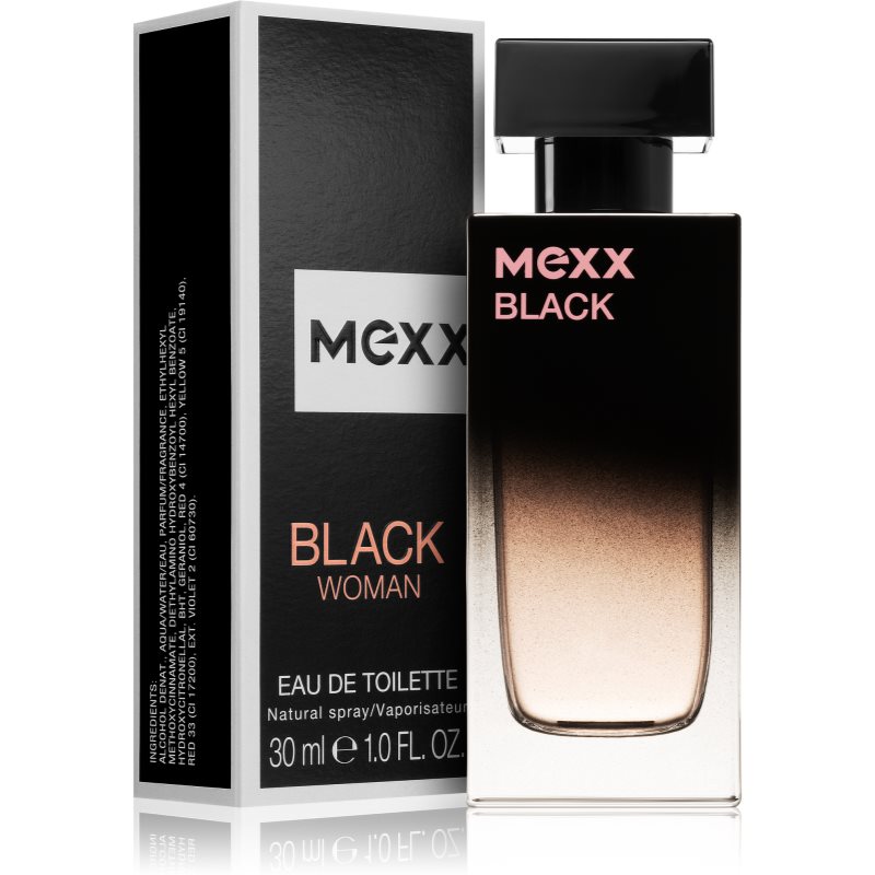 Mexx Black туалетна вода для жінок 30 мл