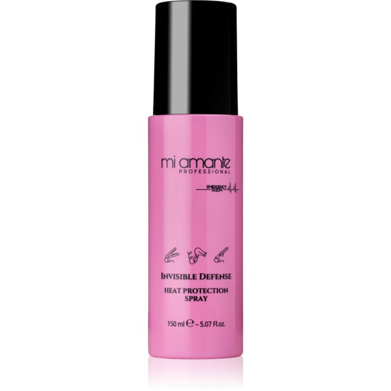 Mi Amante Professional Mi Amante Professional Emergency Room Invisible Defense Heat Protection Spray θερμοπροστατευτικό σπρέι για επεξεργασία με σίδερο ή ψαλίδι μαλλιών 150
