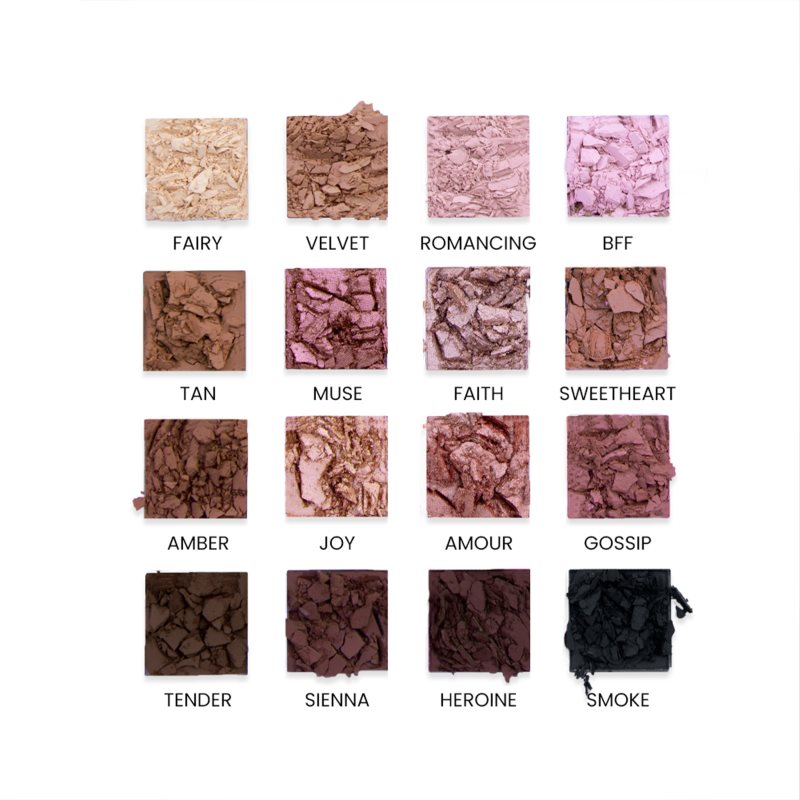 Mia Cosmetics Reset Eyeshadow Palette Shade 01 Essential 24 G