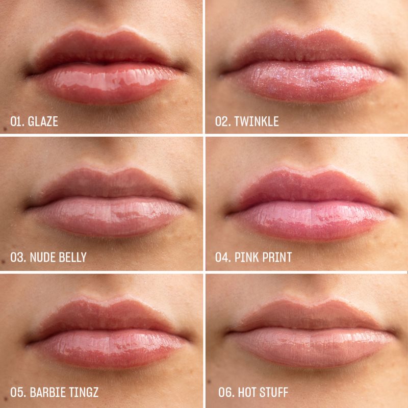 Mia Cosmetics Hype Lip Long-lasting Lip Gloss For Volume Shade 05 Barbie Tingz 4.7 Ml