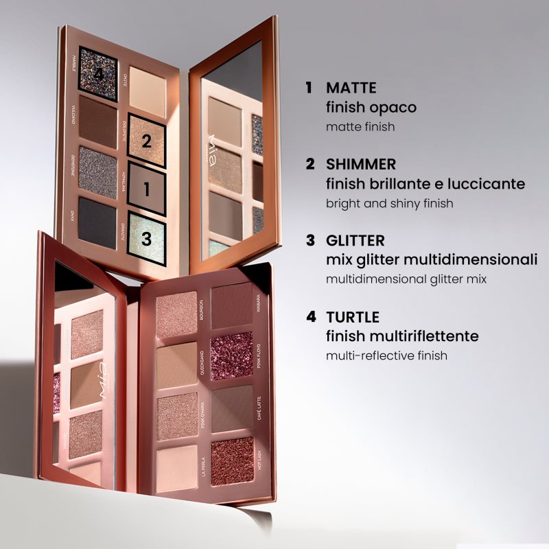 Mia Cosmetics Tender Stone Palette De Fards à Paupières 11.8 G