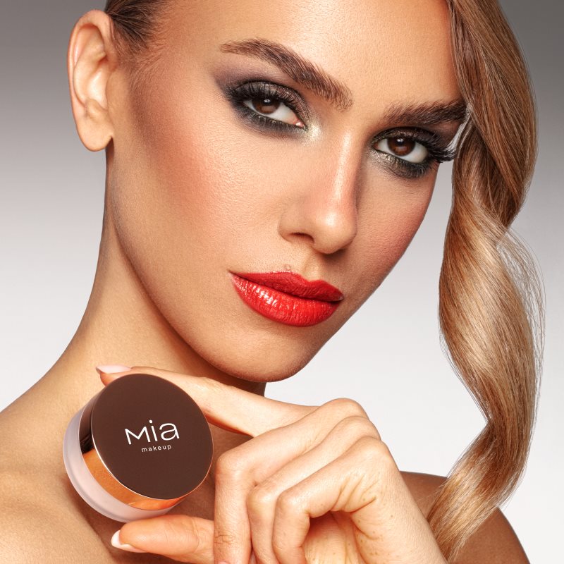 Mia Cosmetics Loose Powder minerálny sypký make-up pre matný vzhľad odtieň White 10 g