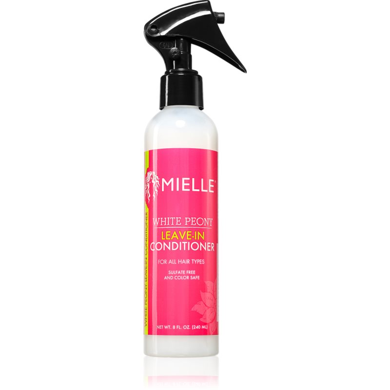 Mielle Organics White Peony Leave-In Conditioner balzam brez spiranja za vse tipe las 240 ml