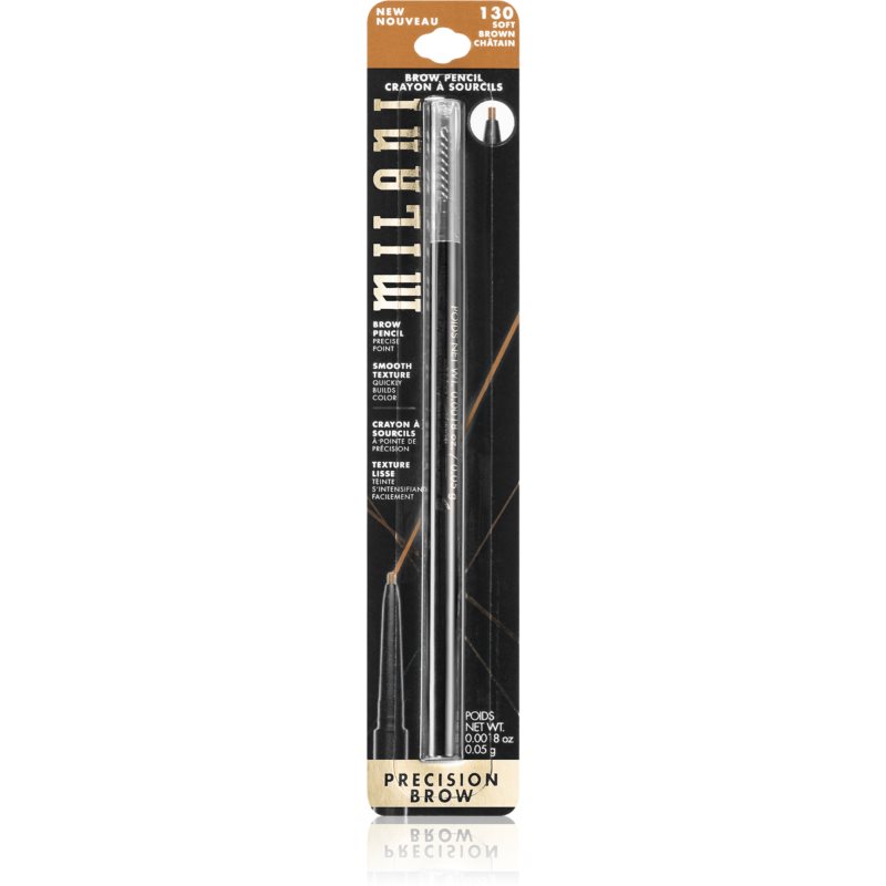 Milani Milani Precision автоматичний олівець для брів 130 Soft Brown