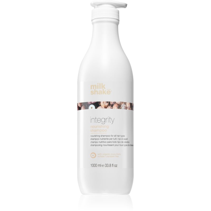 milk_shake Integrity Nourishing Shampoo shampoo nutriente per tutti i tipi di capelli senza sulfati 1000 ml