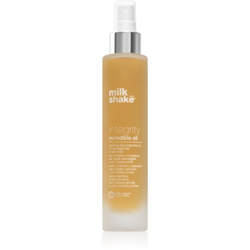 Milk Shake Integrity відновлююча захисна олійка для пошкодженого волосся та посічених кінчиків 100 мл