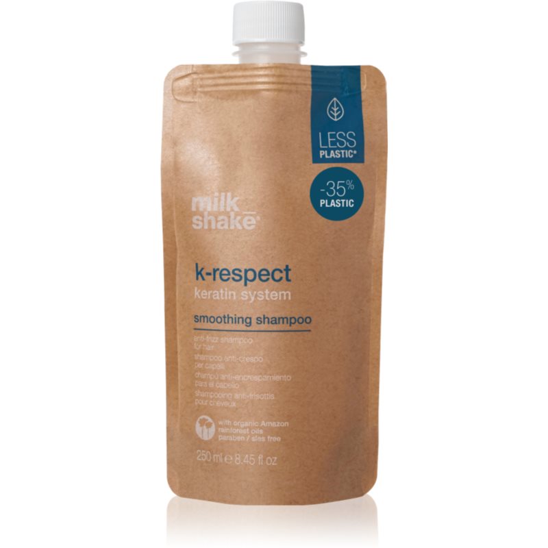 Milk Shake K-Respect Smoothing Shampoo делікатний очищуючий шампунь sulfate free 250 мл