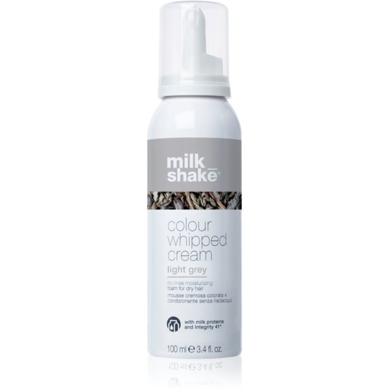 Milk Shake Colour Whipped Cream тонуючий мус для всіх типів волосся Light Gray 100 мл