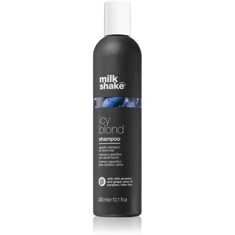 Milk Shake Icy Blond Shampoo shampoo for neutralising brassy tones for blonde hair 300 ml
