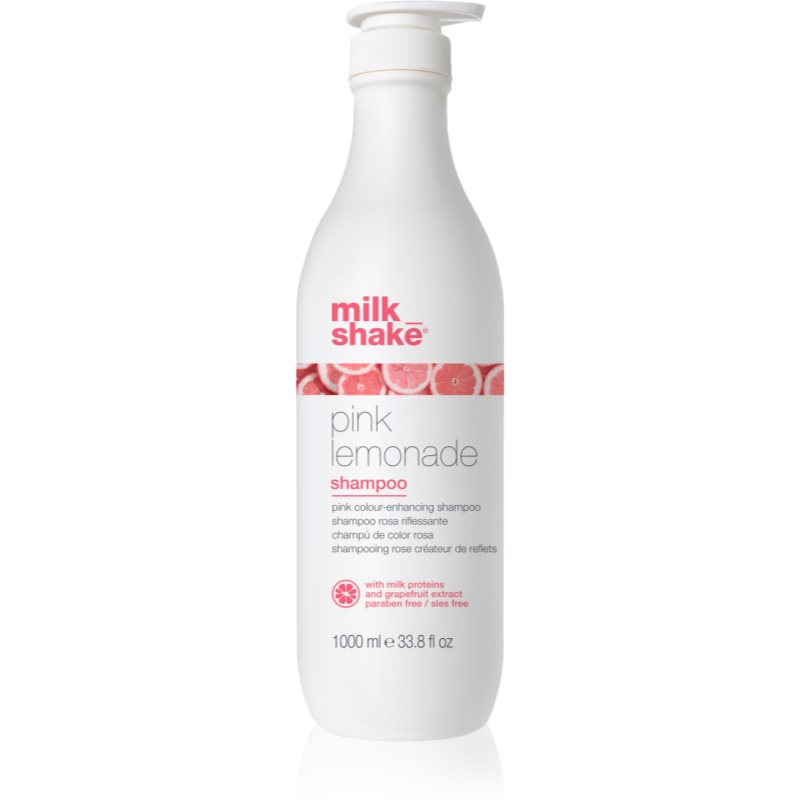Milk Shake Pink Lemonade шампунь-тонер для освітленого волосся Odstín Pink 1000 мл