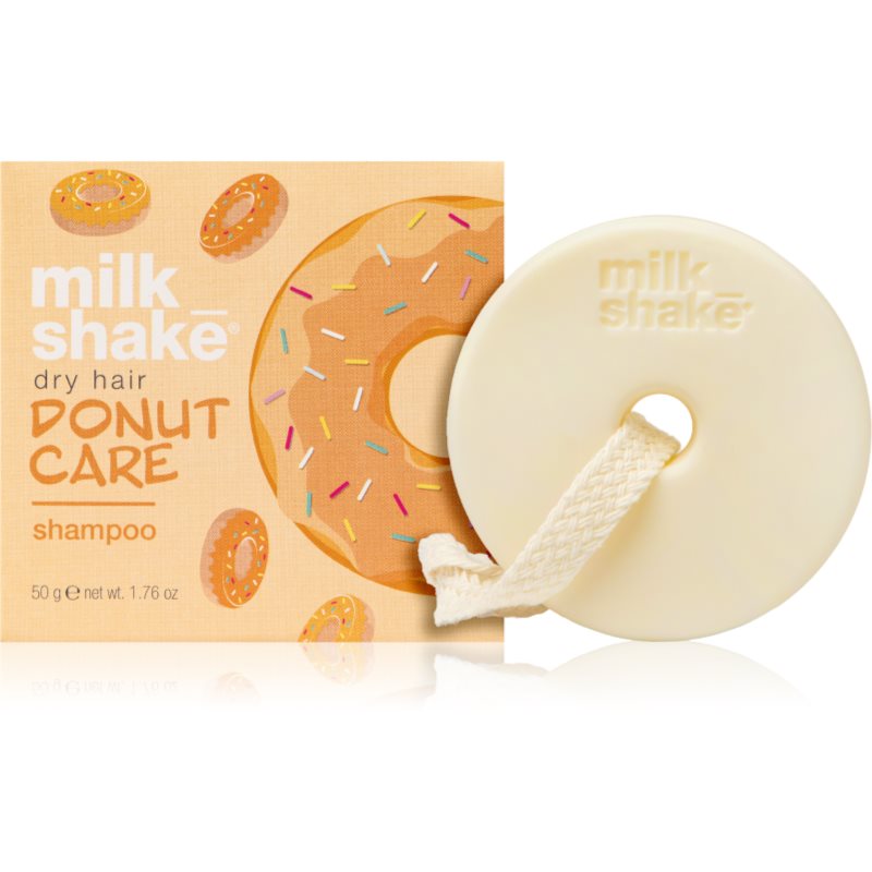 Milk Shake Moisture & More Donut Care Shampoo tuhý šampon s hydratačním účinkem 50 g