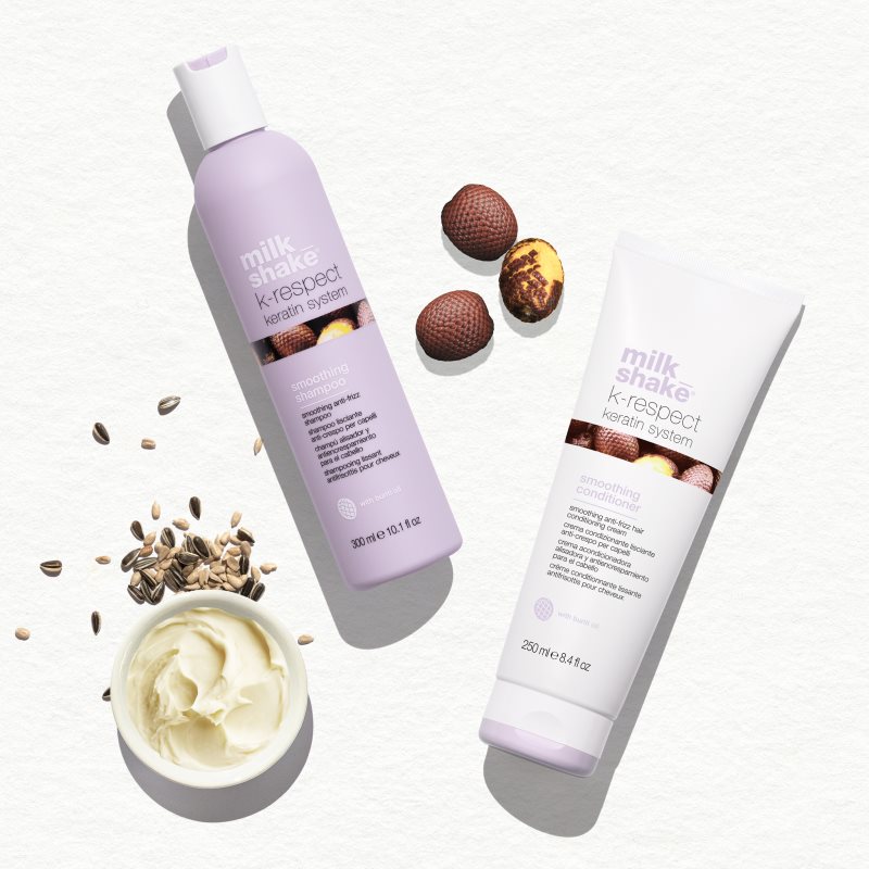 Milk Shake K-Respect Smoothing Conditioner Conditioner gegen strapaziertes Haar 250 ml