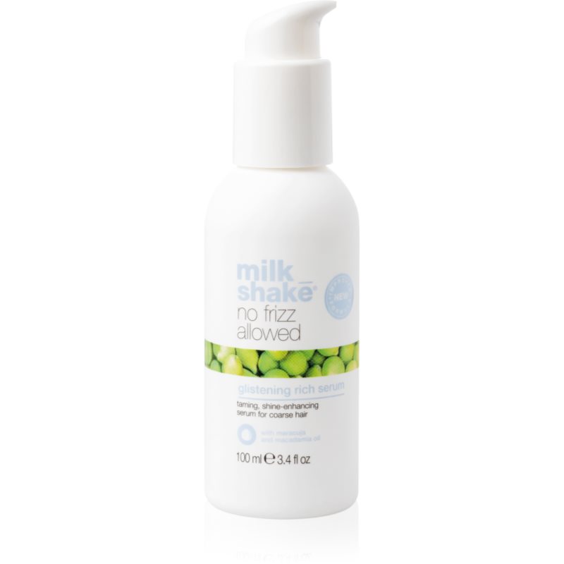 milk_shake® No Frizz Allowed Glistening Rich Serum sérum na vlasy proti krepatění 100 ml