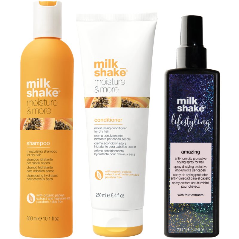 milk_shake® Moisture & More Set für trockenes Haar