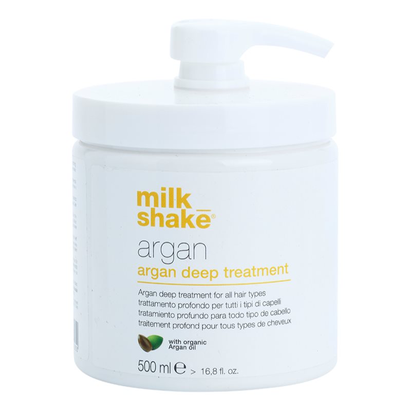 Milk Shake Argan Oil aliejinė priežiūros priemonė visų tipų plaukams 500 ml