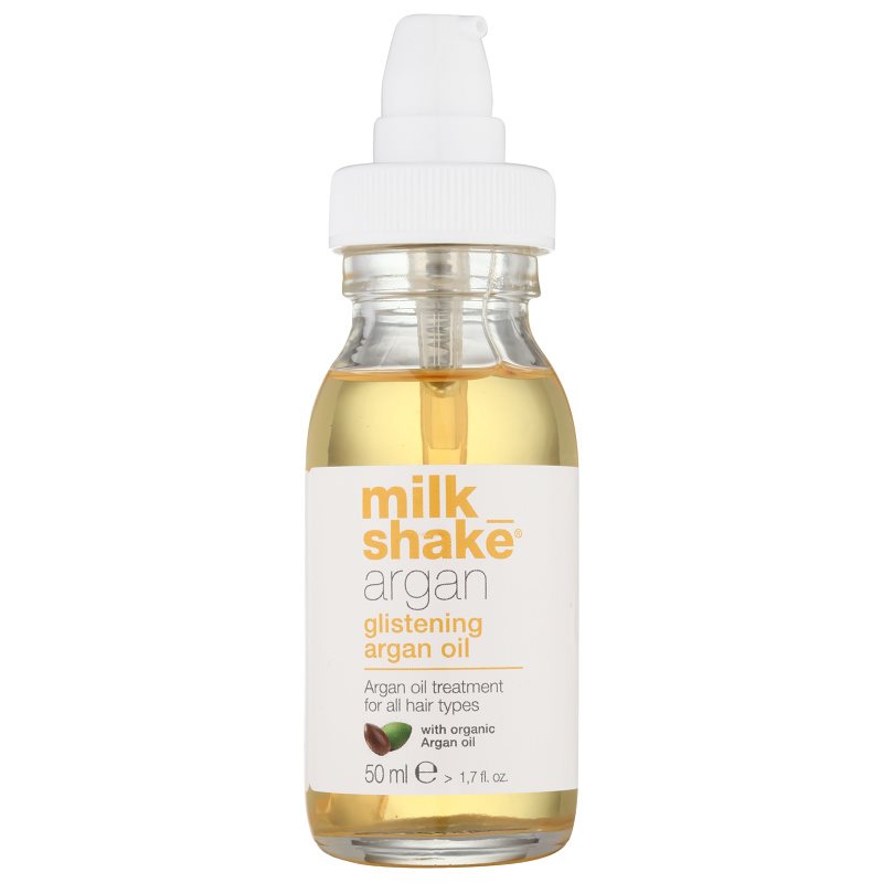 milk_shake Argan Argan Oil ελαιώδης φροντίδα με αργανέλαιο για όλους τους τύπους μαλλιών 50 ml