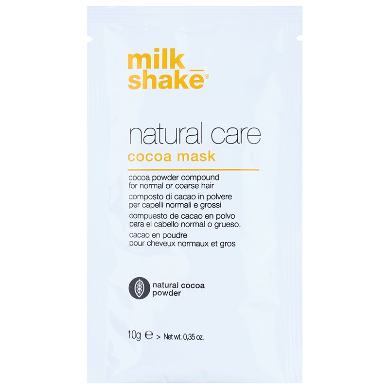 

Milk Shake Natural Care Cocoa відновлююча маска для волосся з шоколадом