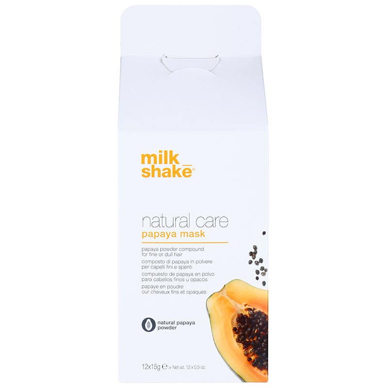 

Milk Shake Natural Care Papaya відновлююча маска для волосся з папайєю