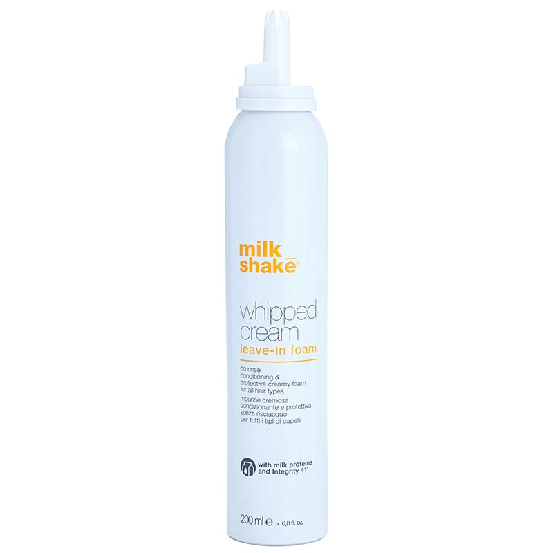 Milk Shake Whipped Cream Nourishing Protective Foam For All Hair Types Mixed Colours 200 Ml
