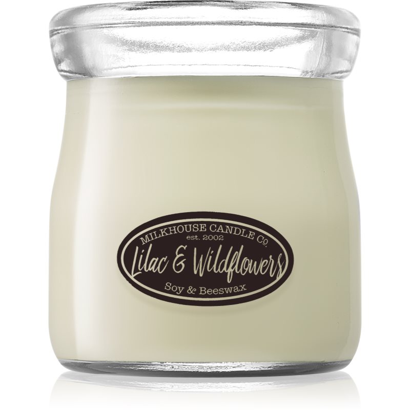

Milkhouse Candle Co. Creamery Lilac & Wildflowers aроматична свічка Cream Jar