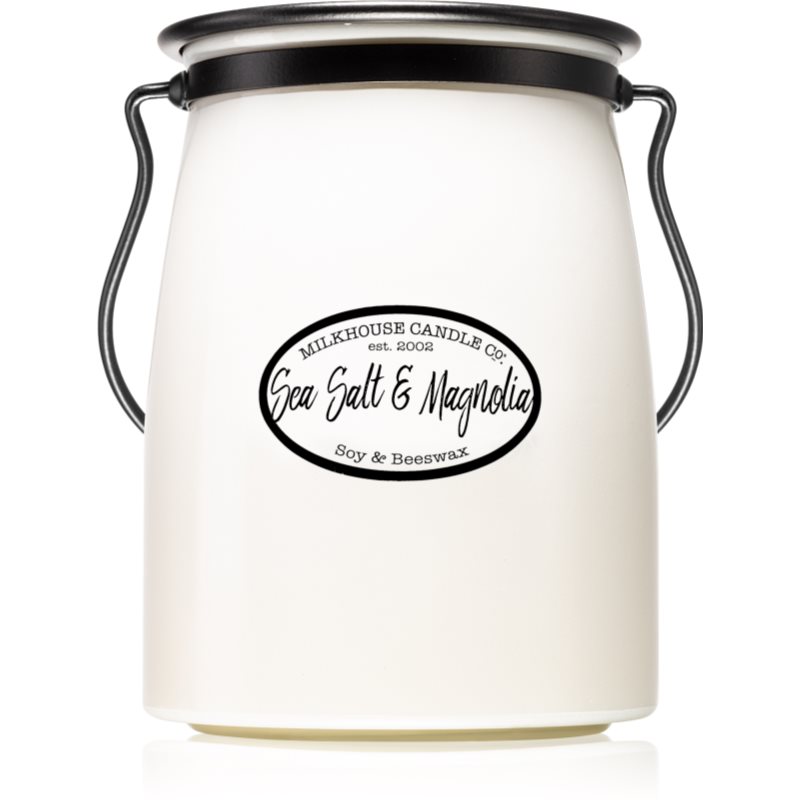 Milkhouse Candle Co. Creamery Sea Salt & Magnolia vonná sviečka Butter Jar 624 g