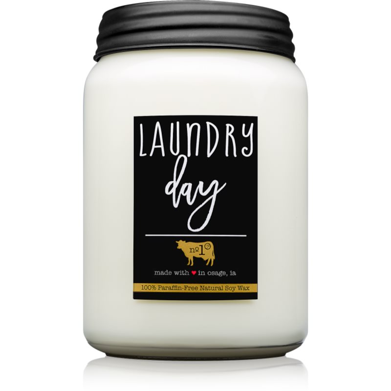 

Milkhouse Candle Co. Farmhouse Laundry Day ароматизована свічка  Mason Jar