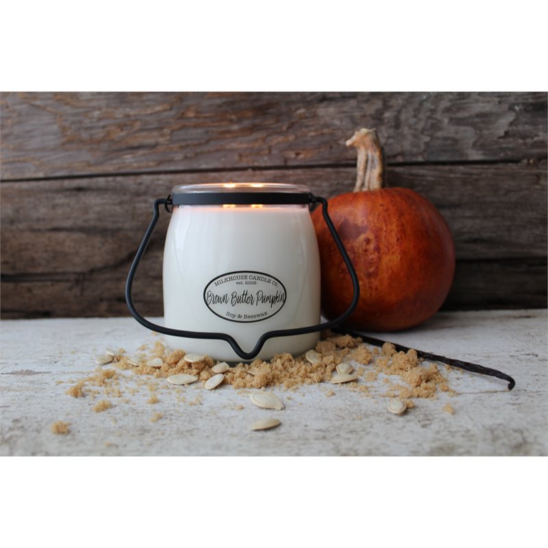 Milkhouse Candle Co. Creamery Brown Butter Pumpkin Scented Candle Butter Jar 454 G