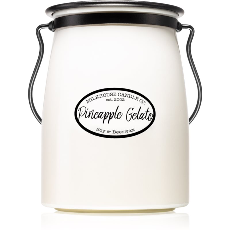 Milkhouse Candle Co. Creamery Pineapple Gelato vonná svíčka Butter Jar 624 g