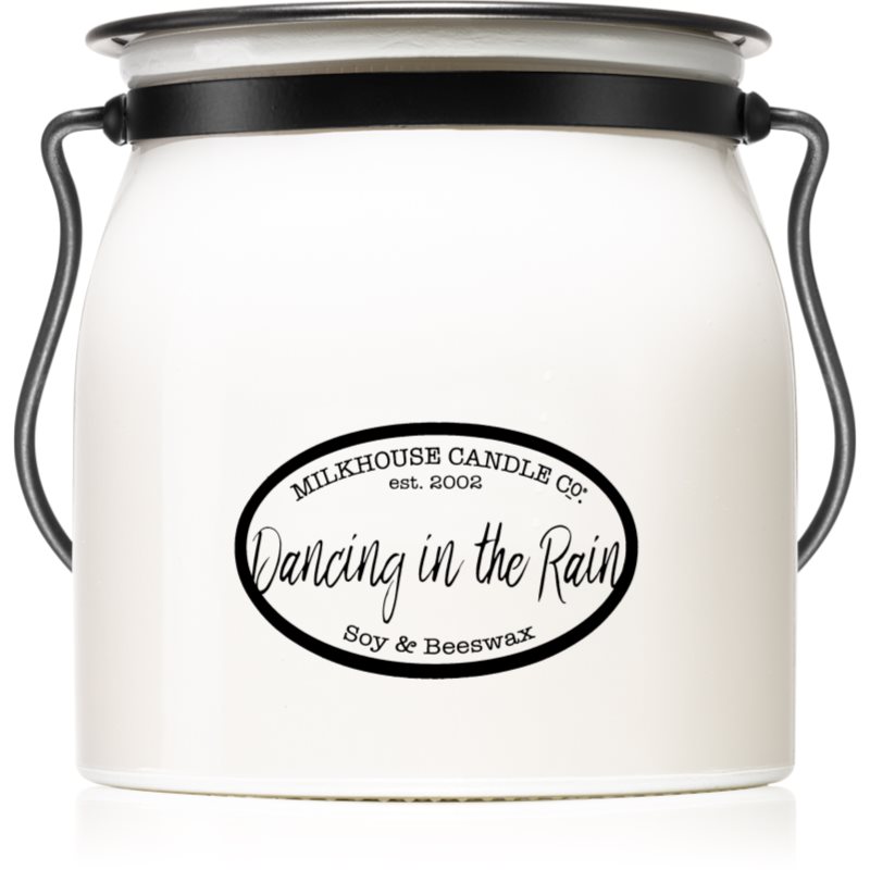 

Milkhouse Candle Co. Creamery Dancing in the Rain aроматична свічка Butter Jar