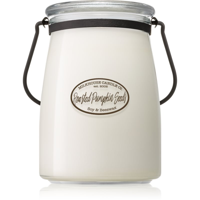 

Milkhouse Candle Co. Creamery Roasted Pumpkin Seeds aроматична свічка Butter Jar