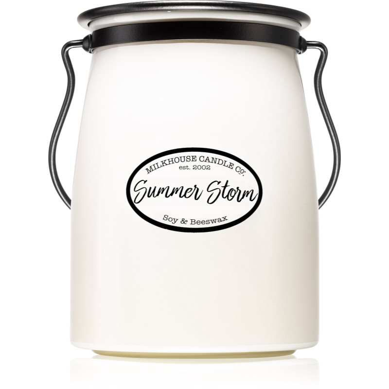 

Milkhouse Candle Co. Creamery Summer Storm ароматизована свічка  Butter Jar