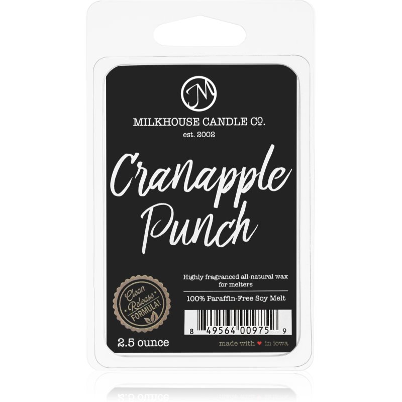 Milkhouse Candle Co. Creamery Cranapple Punch Wax Melt 70 G