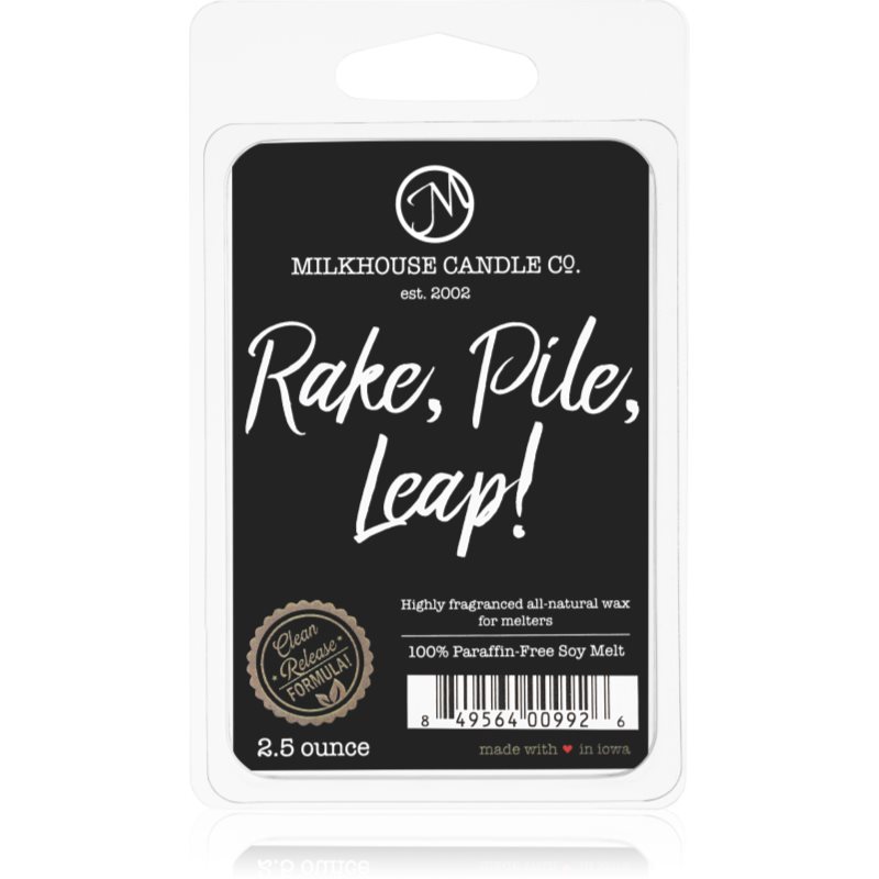 

Milkhouse Candle Co. Creamery Rake, Pile, Leap! віск для аромалампи