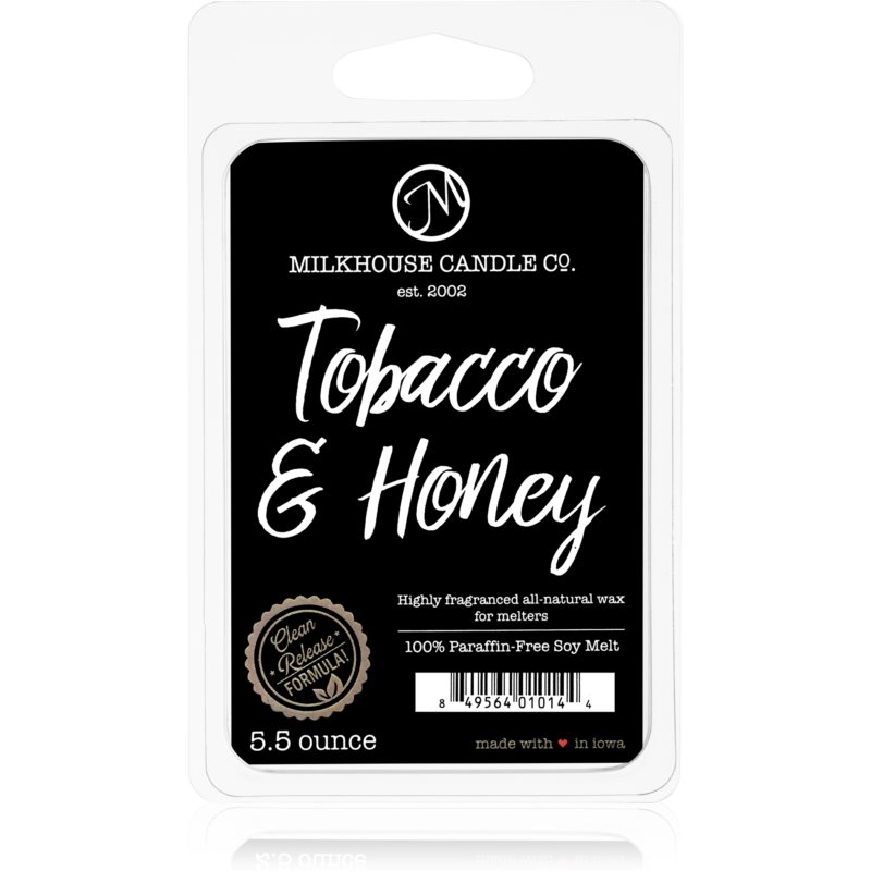 Milkhouse Candle Co. Creamery Tobacco & Honey vosek za aroma lučko 155 g