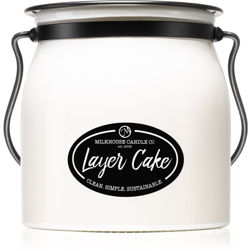 Milkhouse Candle Company - Cream Jar 5oz: Layer Cake
