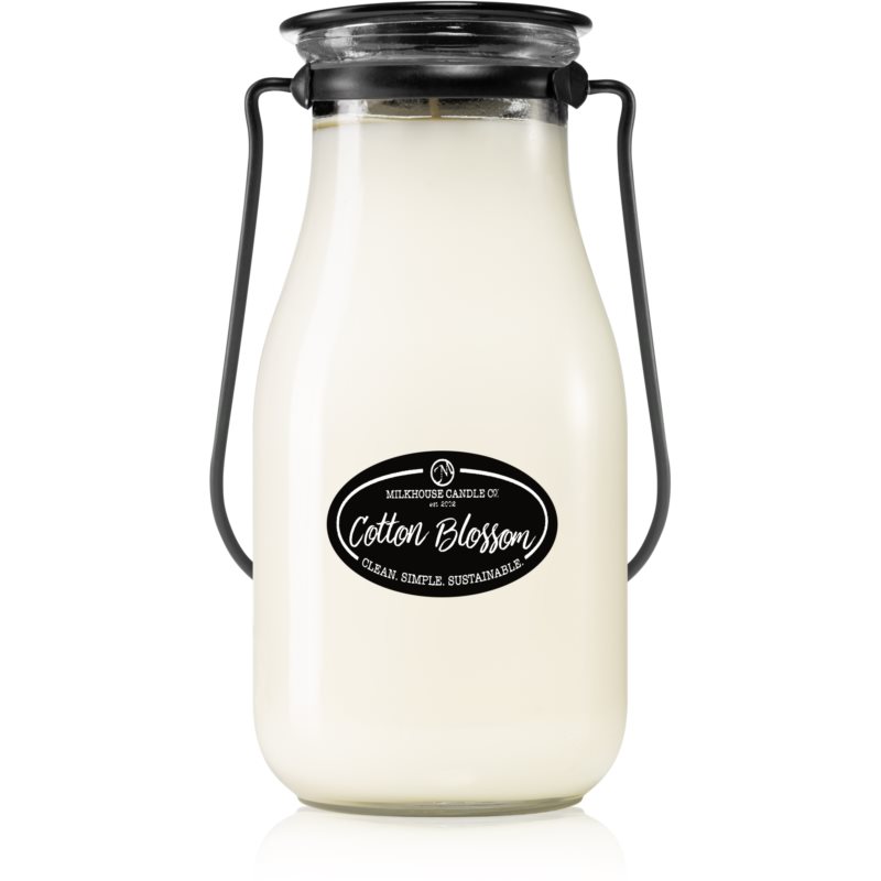 Milkhouse Candle Co. Creamery Cotton Blossom Aроматична свічка Milkbottle 397 гр