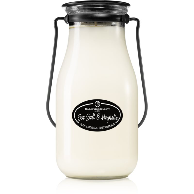 Milkhouse Candle Co. Creamery Sea Salt & Magnolia świeczka zapachowa Milkbottle 396 g