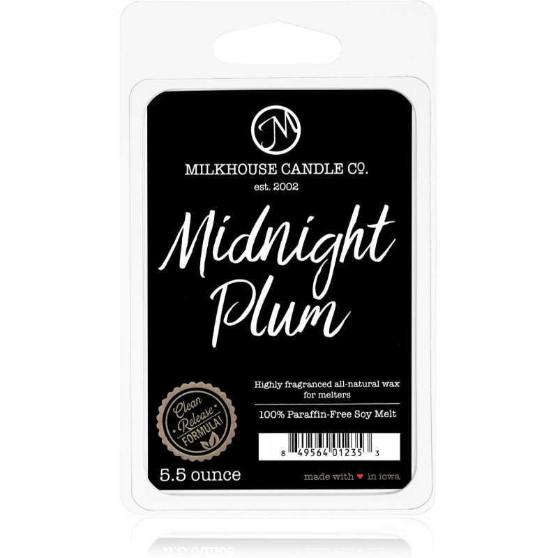 Milkhouse Candle Co. Creamery Midnight Plum vosk do aromalampy 155 g
