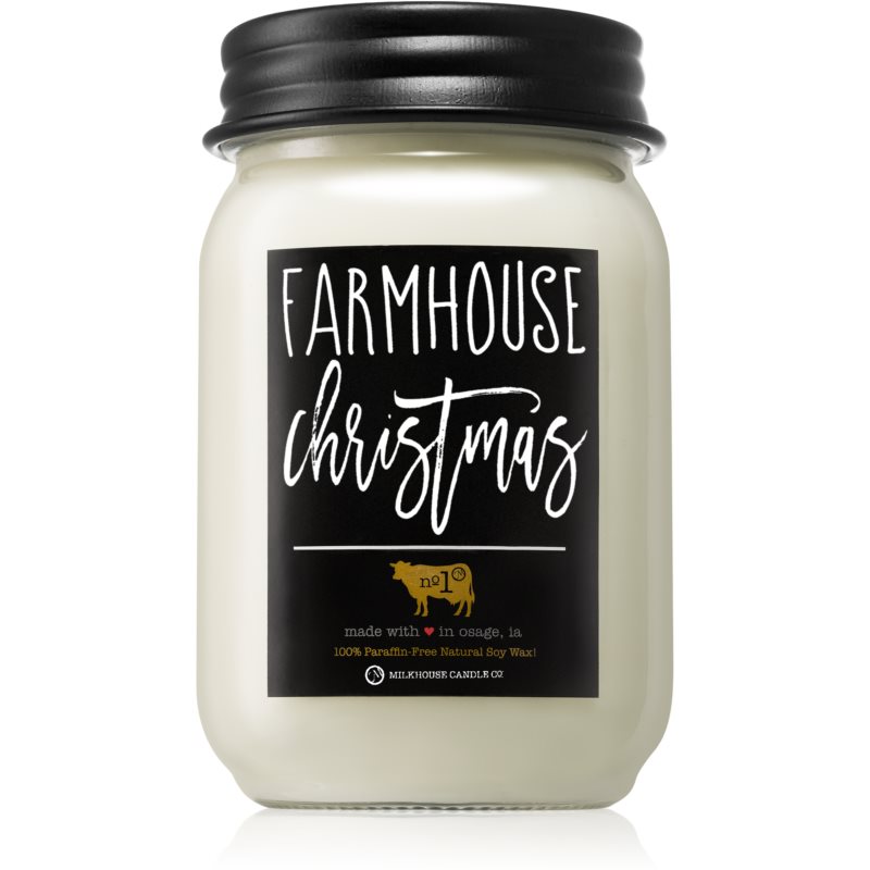 Milkhouse Candle Co. Farmhouse Christmas dišeča sveča Mason Jar 369 g