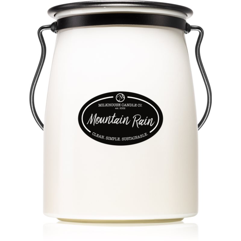 Milkhouse Candle Co. Creamery Mountain Rain Aроматична свічка Butter Jar 624 гр