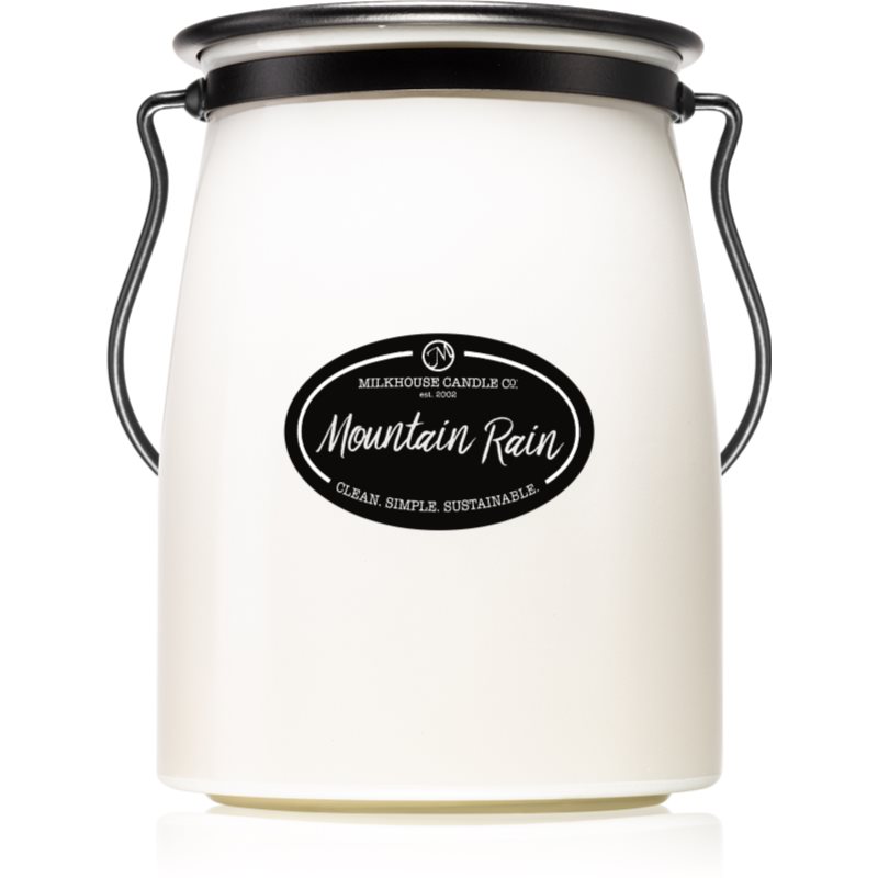 Milkhouse Candle Co. Creamery Mountain Rain vonná sviečka Butter Jar 624 g